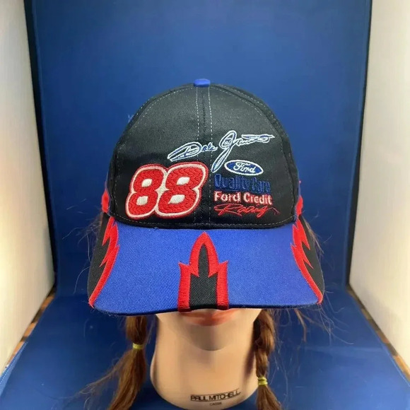 Dale Jr. Ford Credit Racing Cap - 88 Flames Edition Nascar - Picture 1 of 6